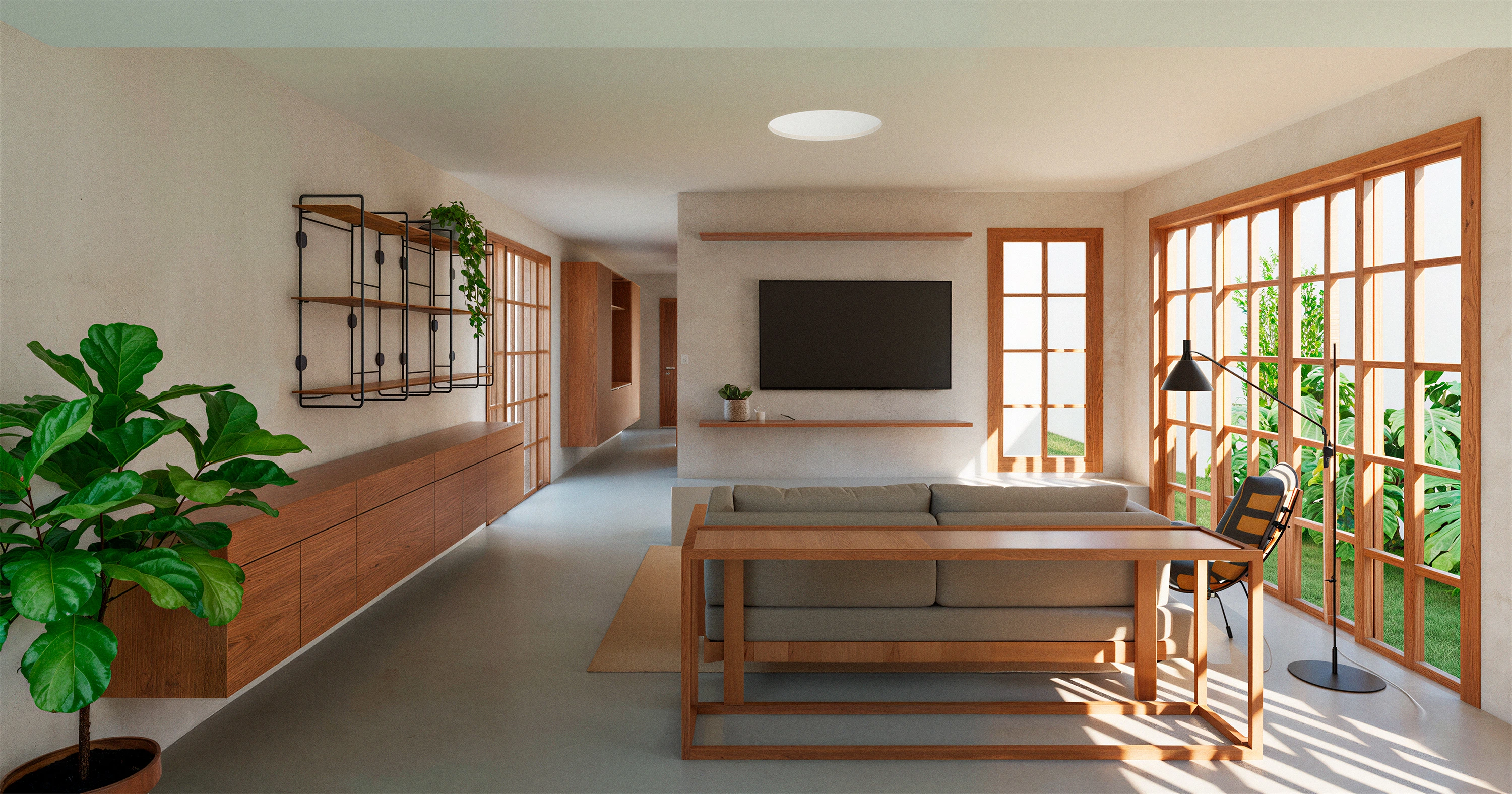 Interior da Casa Campos Altos